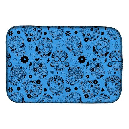 Carolines Treasures Day of the Dead Red Dish Drying Mat BB5120DDM